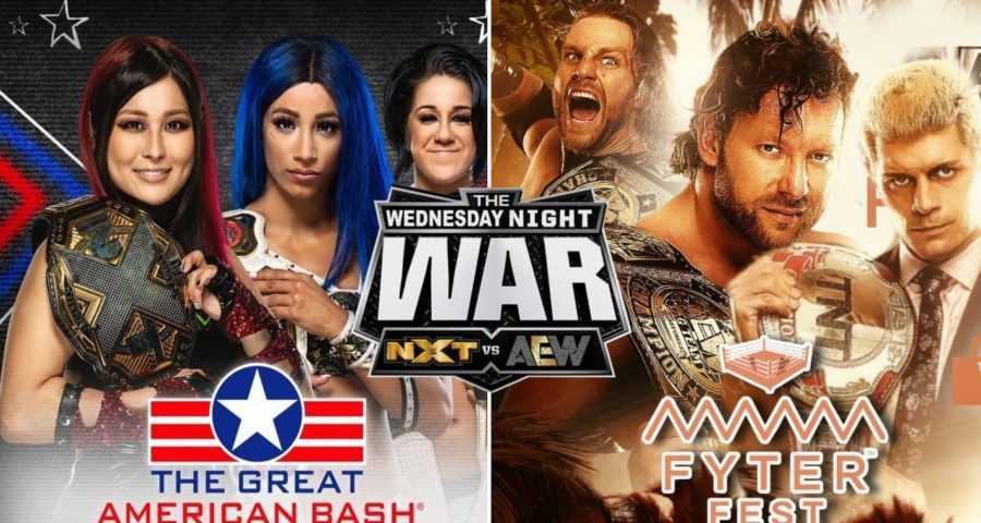 La WWE entre en collision avec AEW ce soir avec le Great American Bash and Fyter Fest
