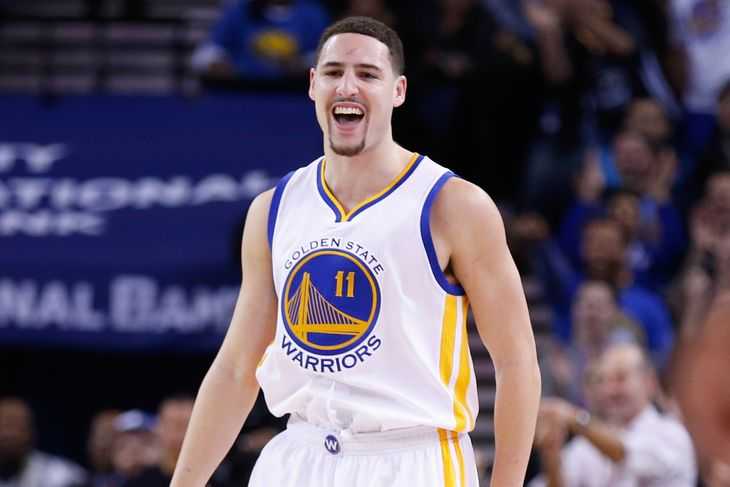Klay Thompson of Golden State Warriors