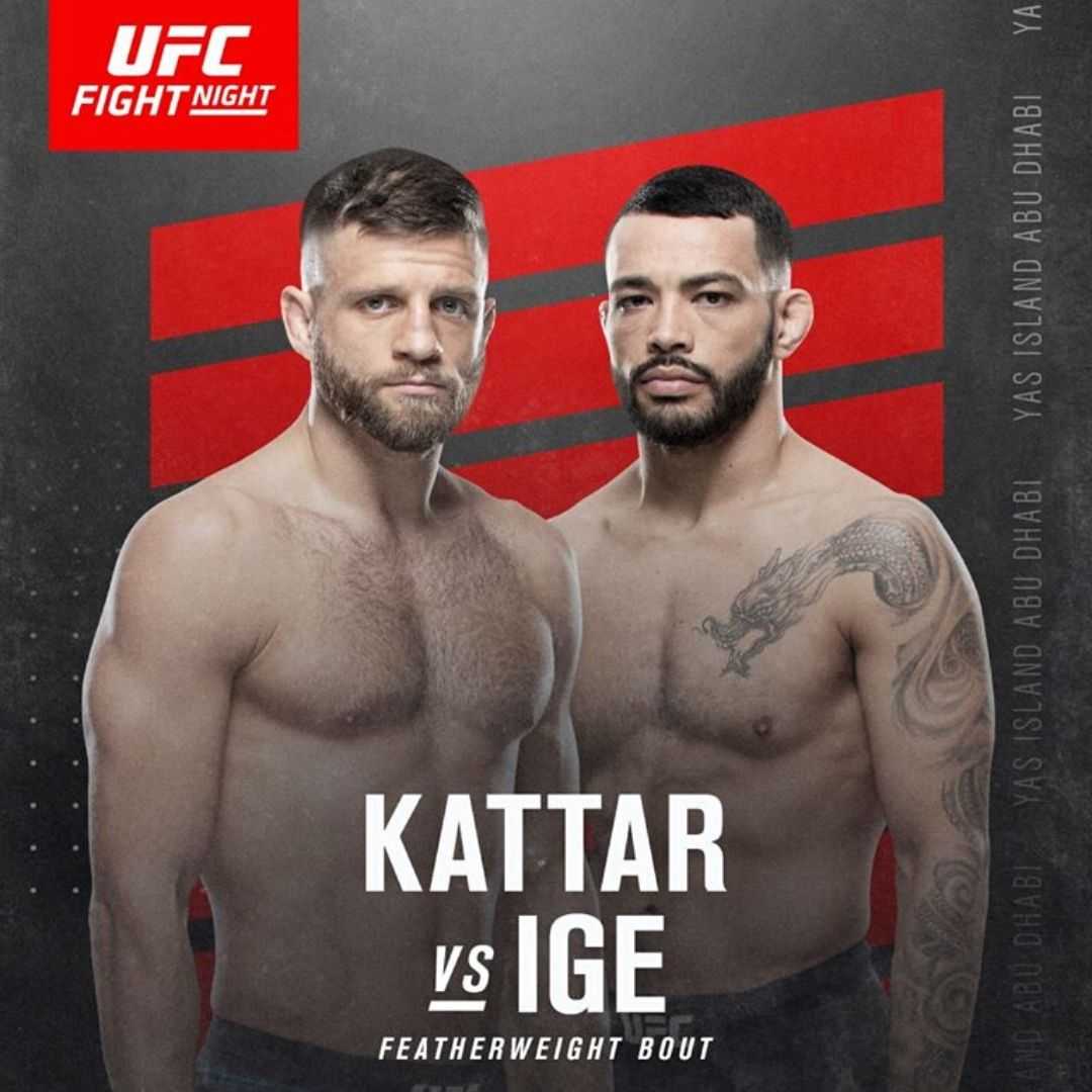 UFC Fight Night: Kattar vs Ige