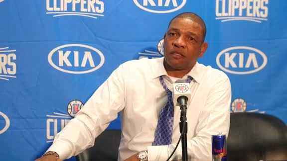 Los Angeles Clippers coach Doc Rivers