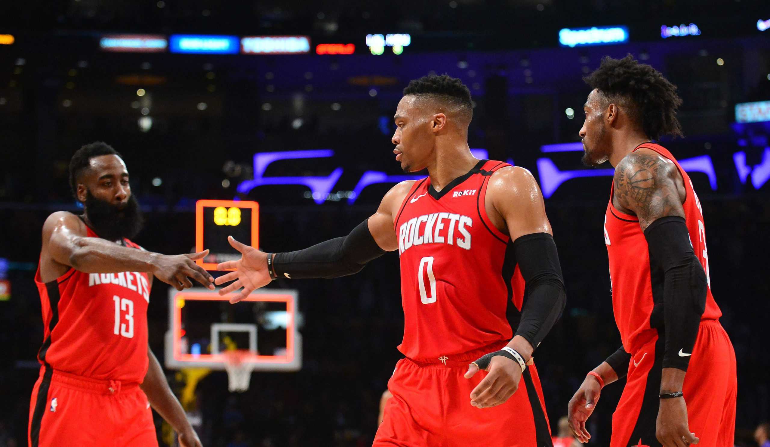 REGARDER: Les Houston Rockets ne s'inquiètent pas de l'absence de Russell Westbrook lors du match de démarrage des séries éliminatoires