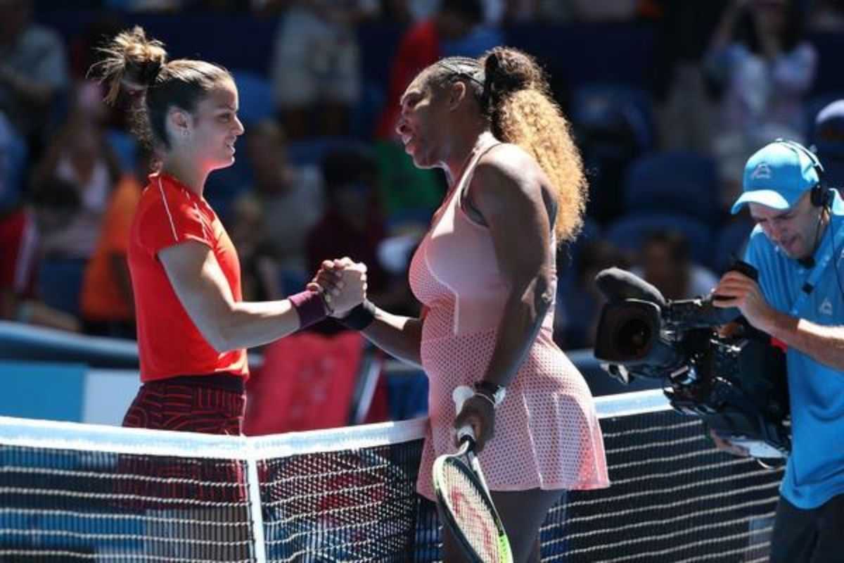 «Elle est un modèle»: Maria Sakkari salue Serena Williams après une victoire époustouflante