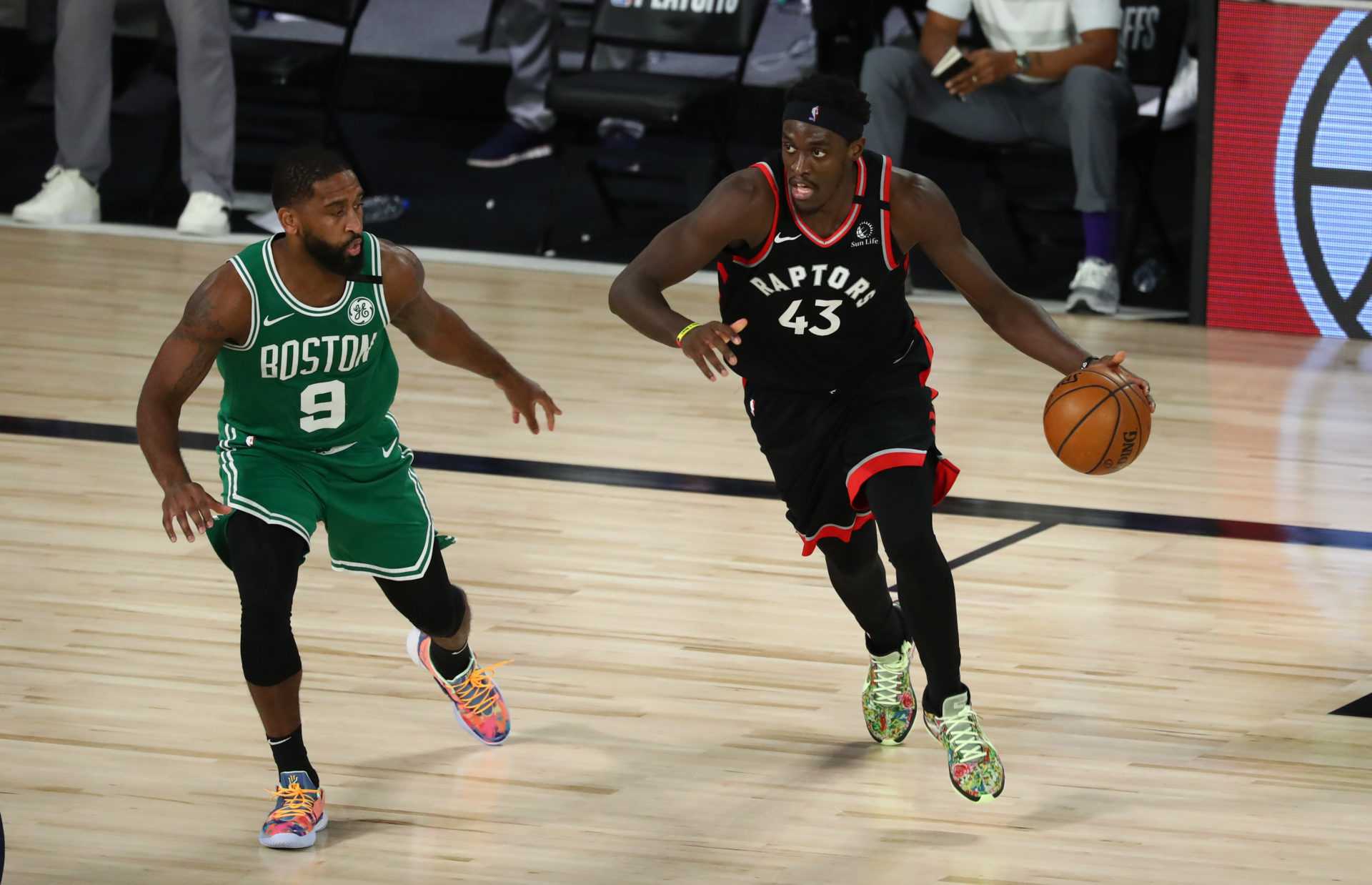Boston Celtics contre Toronto Raptors: Pascal Siakam et Kemba Walker
