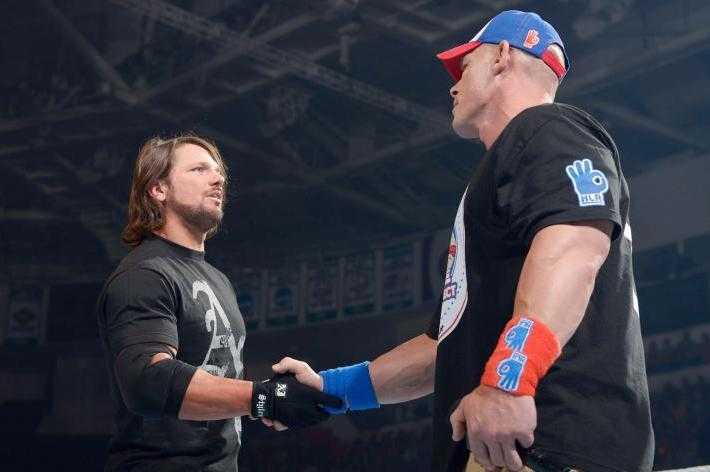 "Il n'en a pas besoin" - AJ Styles s'ouvre sur l'avenir de John Cena à la WWE