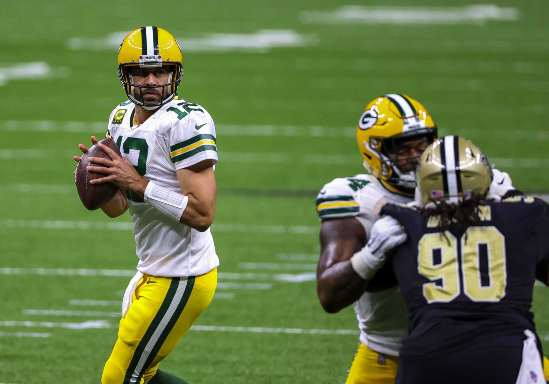 Aaron Rodgers se sent «vraiment bien» à propos de l’offense des Packers de Green Bay en ce moment