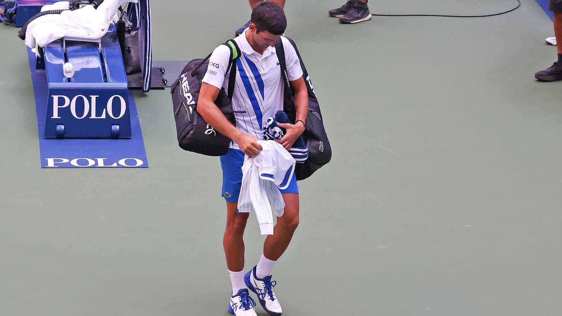 Comment la disqualification de Novak Djokovic affecte la dynamique de l'US Open 2020