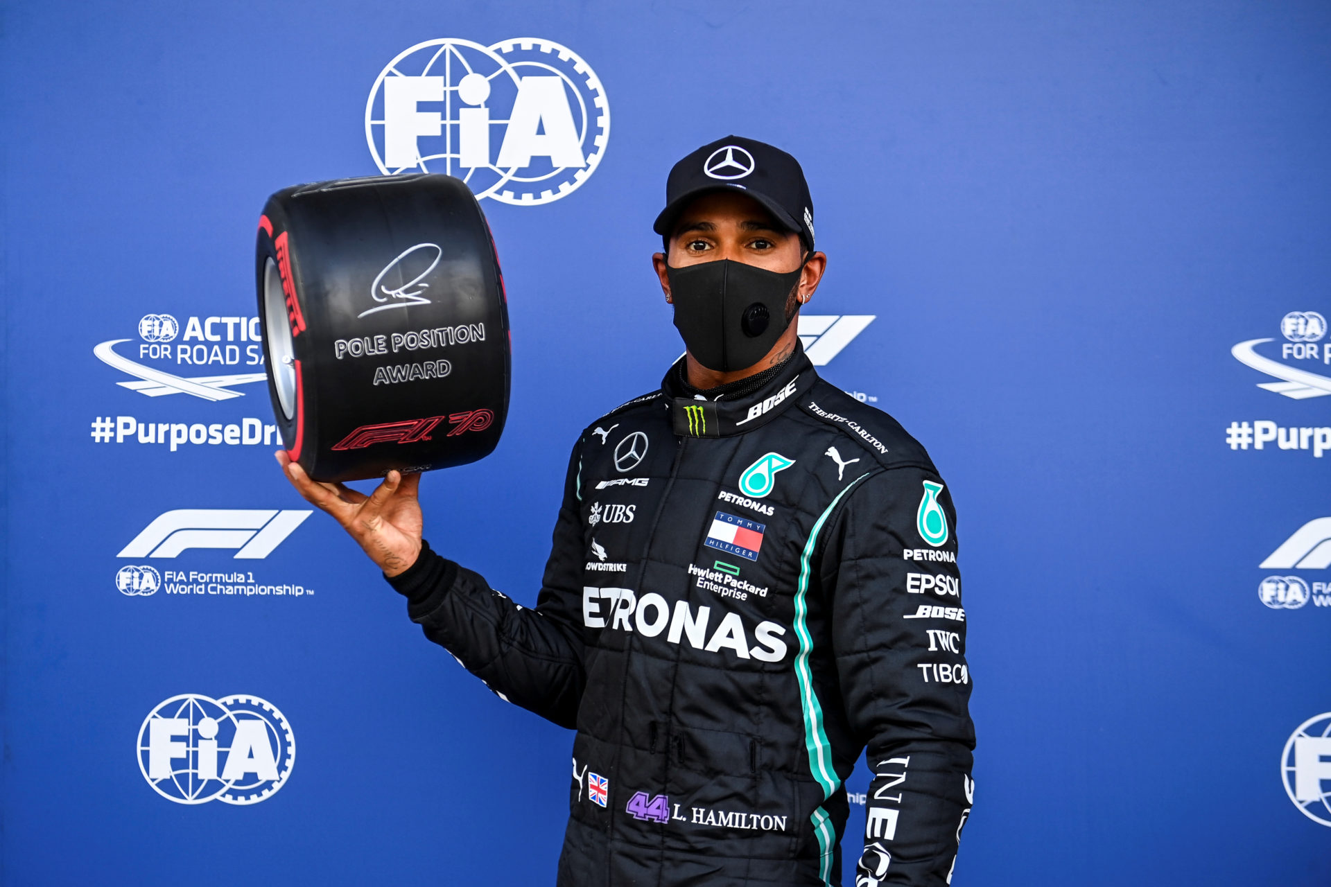 Lewis Hamilton après les qualifications du GP de Russie