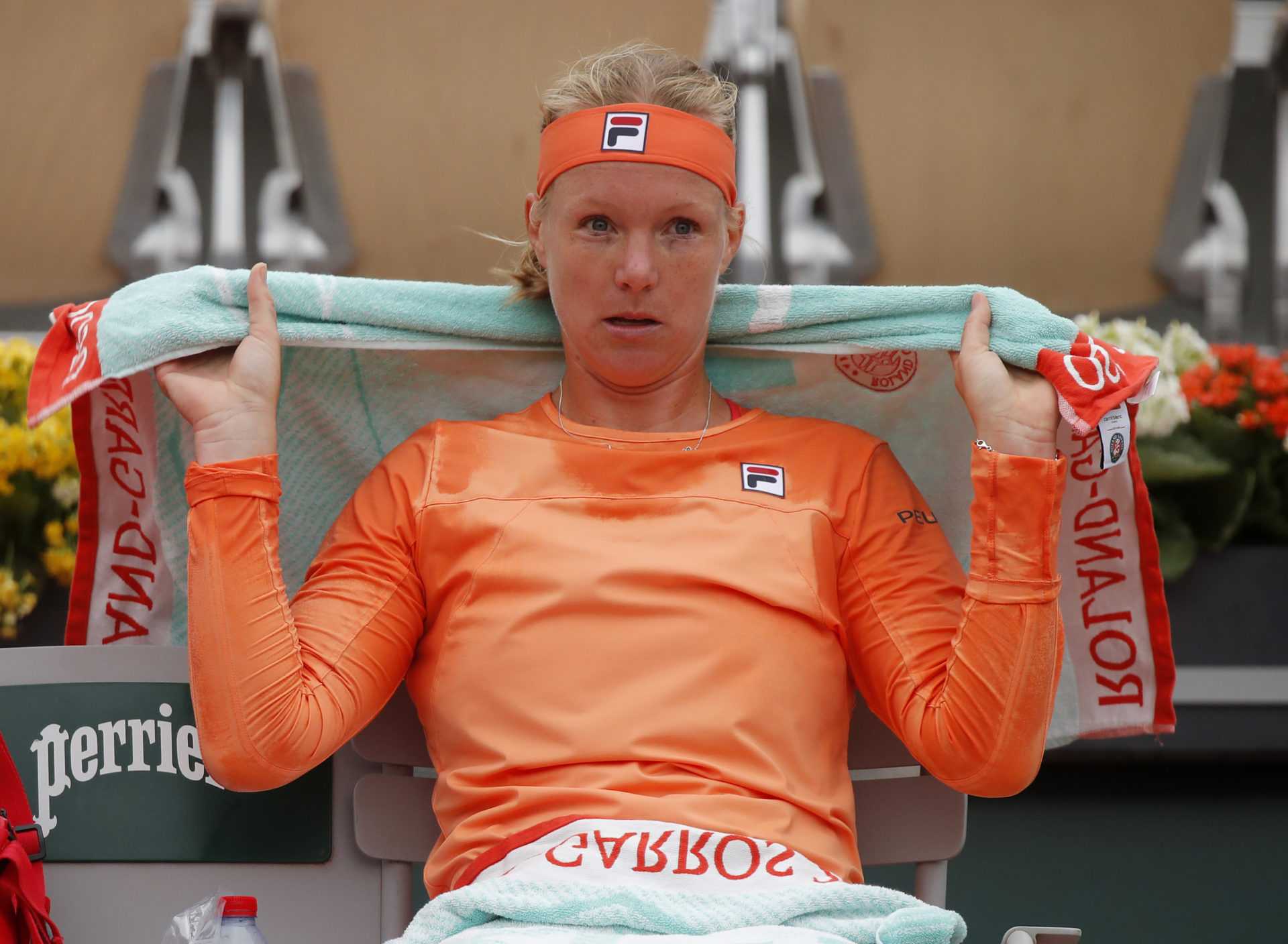 REGARDER: Kiki Bertens en larmes après un match dramatique contre Sara Errani à Roland-Garros 2020