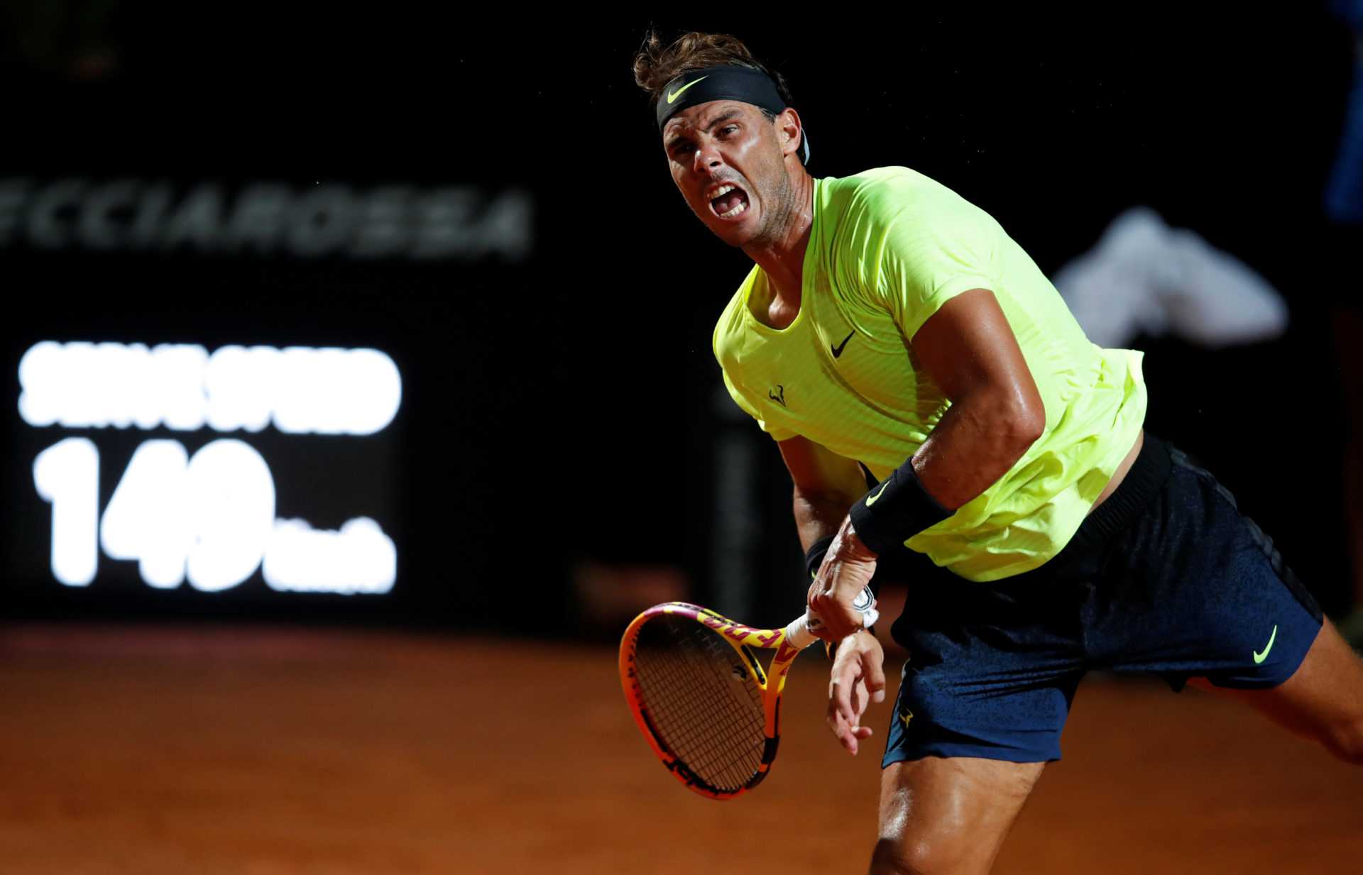 REGARDER: Rafael Nadal fait un retour époustouflant à l'Open d'Italie 2020