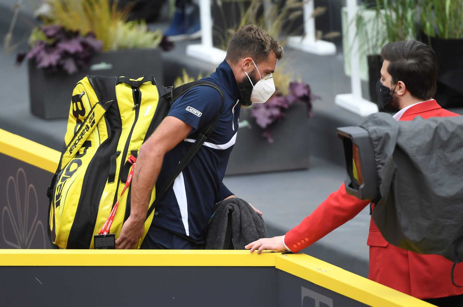RIDICULEUX: ATP Hambourg permet à Benoit Paire de jouer malgré des tests positifs pour le coronavirus