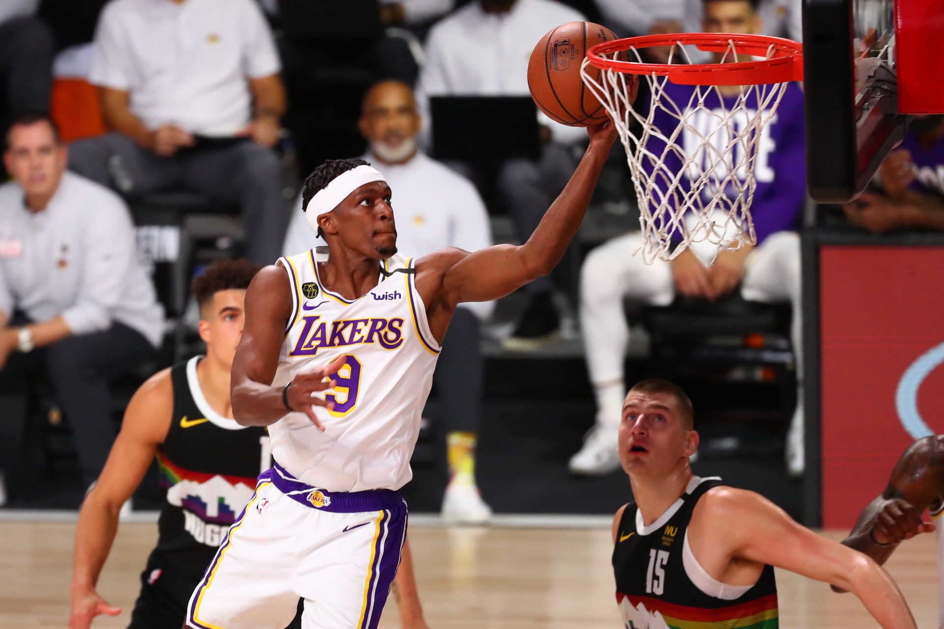 Los Angeles Lakers vs Denver Nuggets: Rajon Rondo