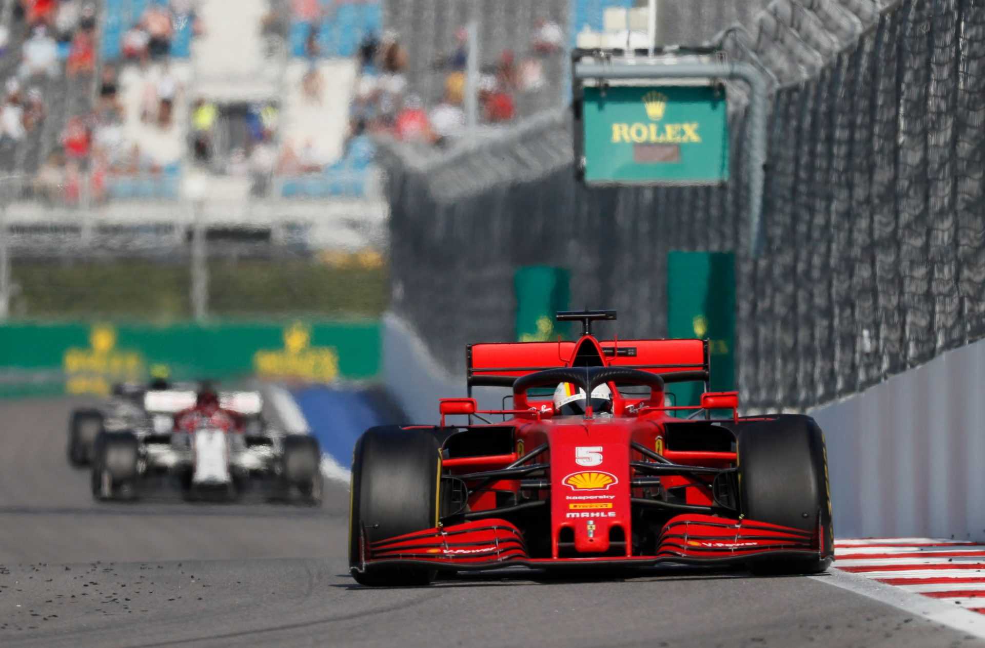 Sebastian Vettel: "Il était clair que je n'avais pas l'intention de ralentir les résultats"