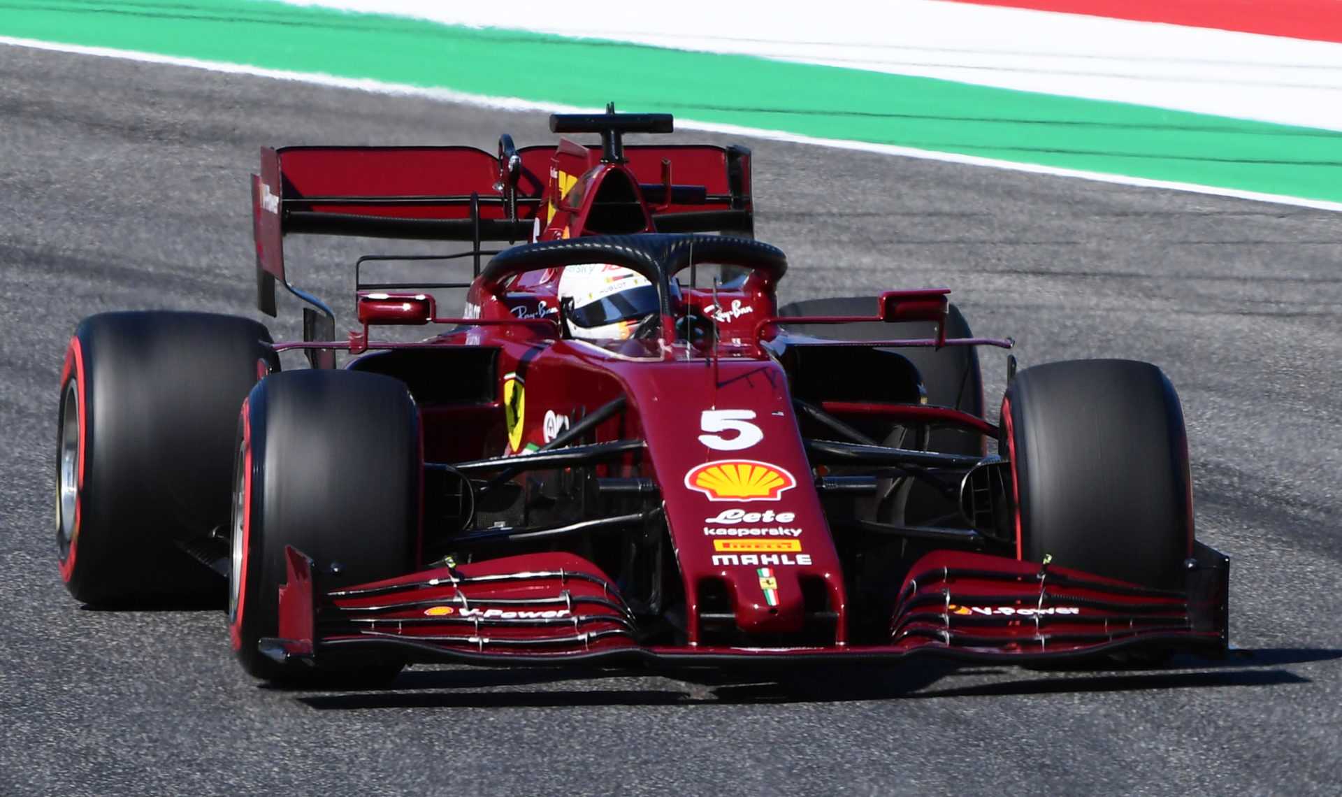 Sebastian Vettel Racing au GP de Toscane