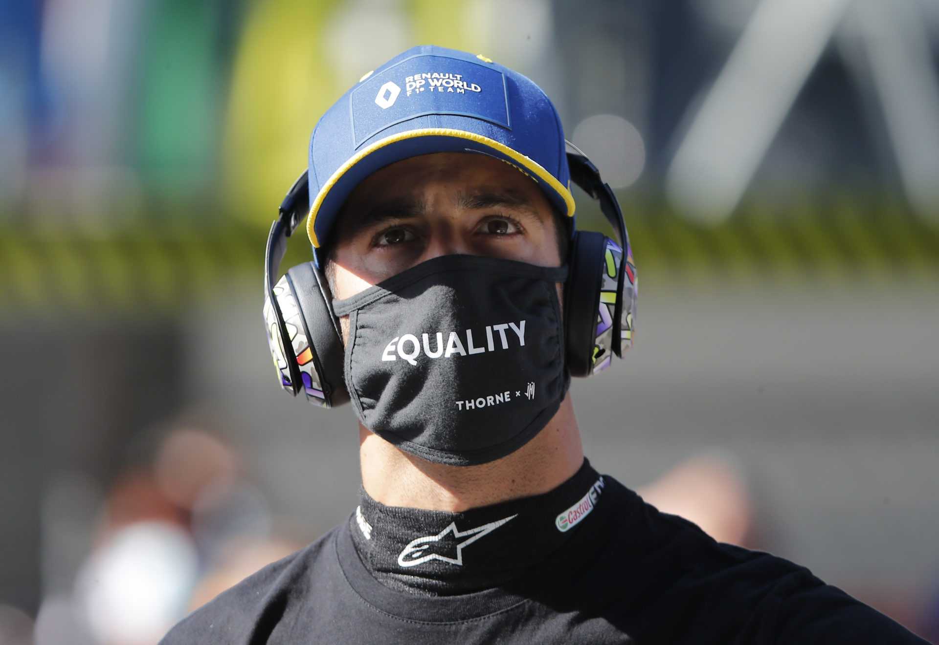 Daniel Ricciardo avant le GP de Russie