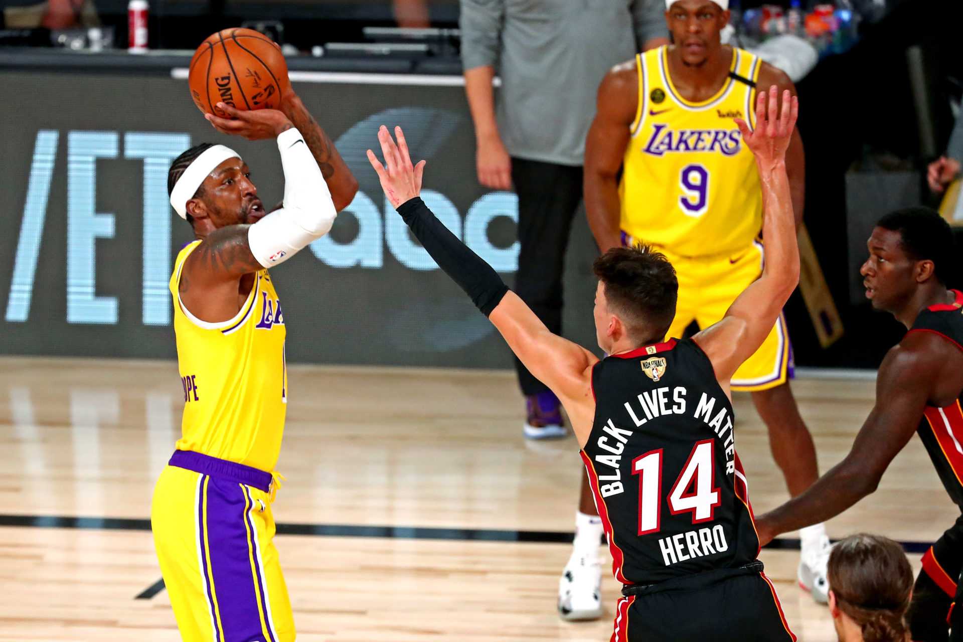 Los Angeles Lakers vs Miami Heat: Kentavious Caldwell-Pope