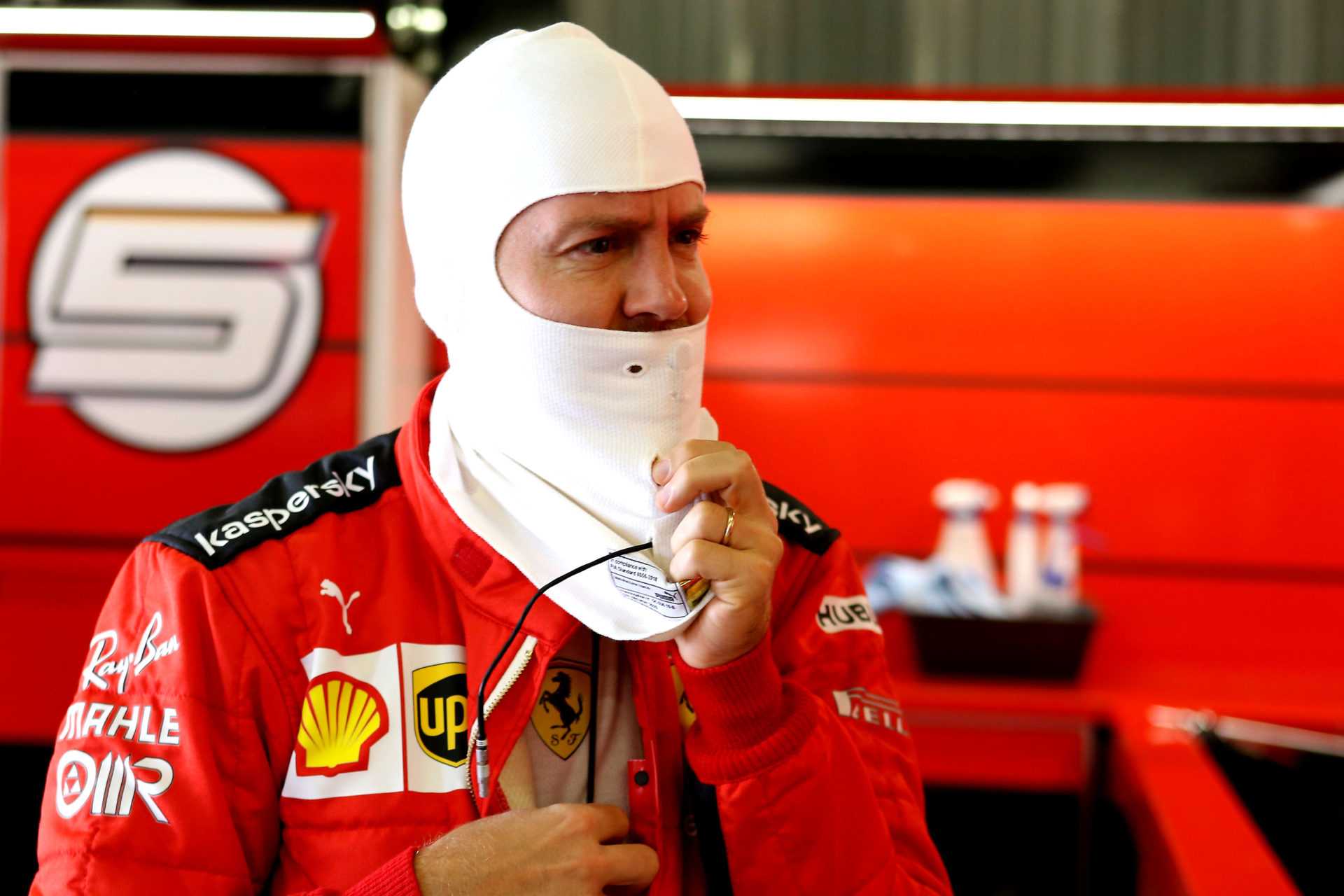 Sebastian Vettel insiste sur le fait que la Ferrari de Leclerc est «beaucoup plus rapide» après le GP du Portugal lugubre