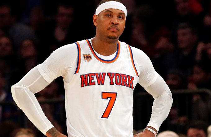Carmelo Anthony a un commentaire brutalement honnête sur l'échec des Knicks au cours de la dernière décennie