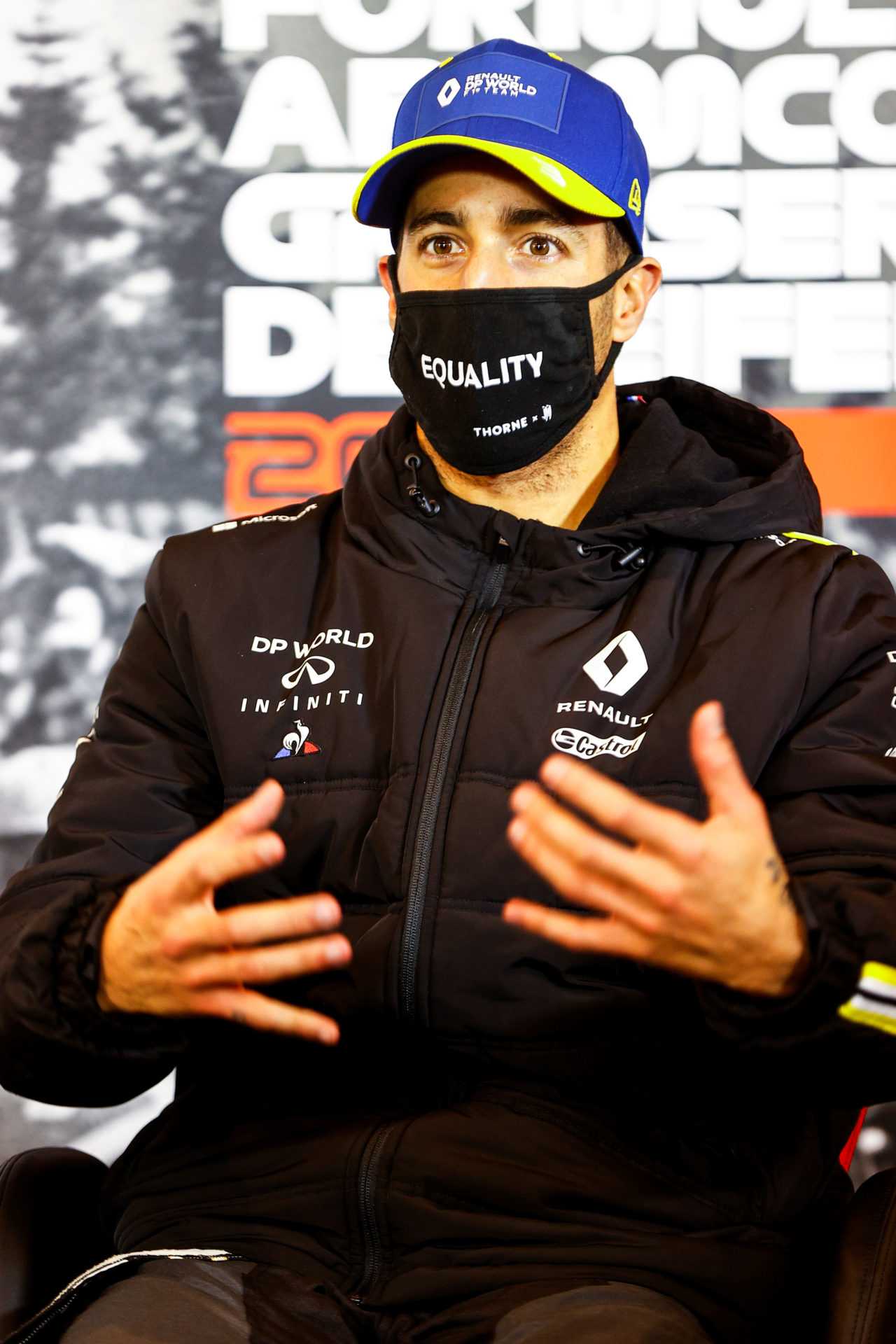 Daniel Ricciardo oublie sa célébration signature au Grand Prix de l'Eifel