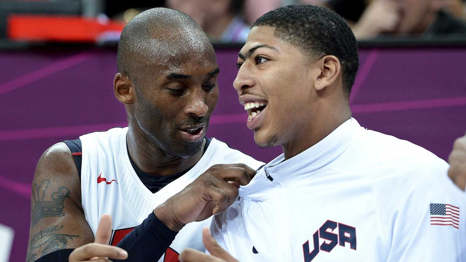 Le père de la star des Lakers, Anthony Davis, révèle un message fort de Kobe Bryant lors des Jeux olympiques de 2012