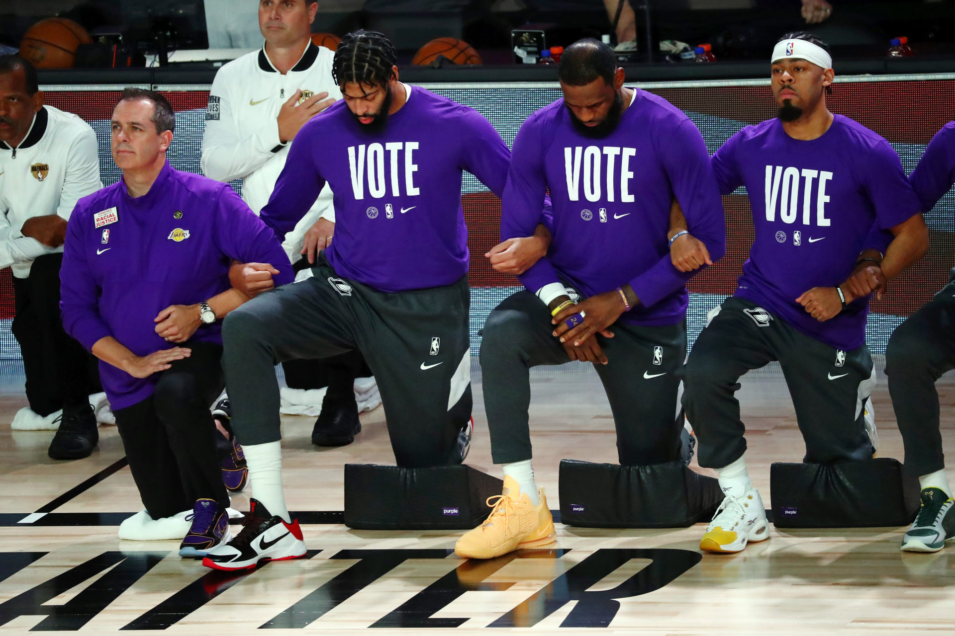 LeBron James et les Lakers en finale NBA 2020