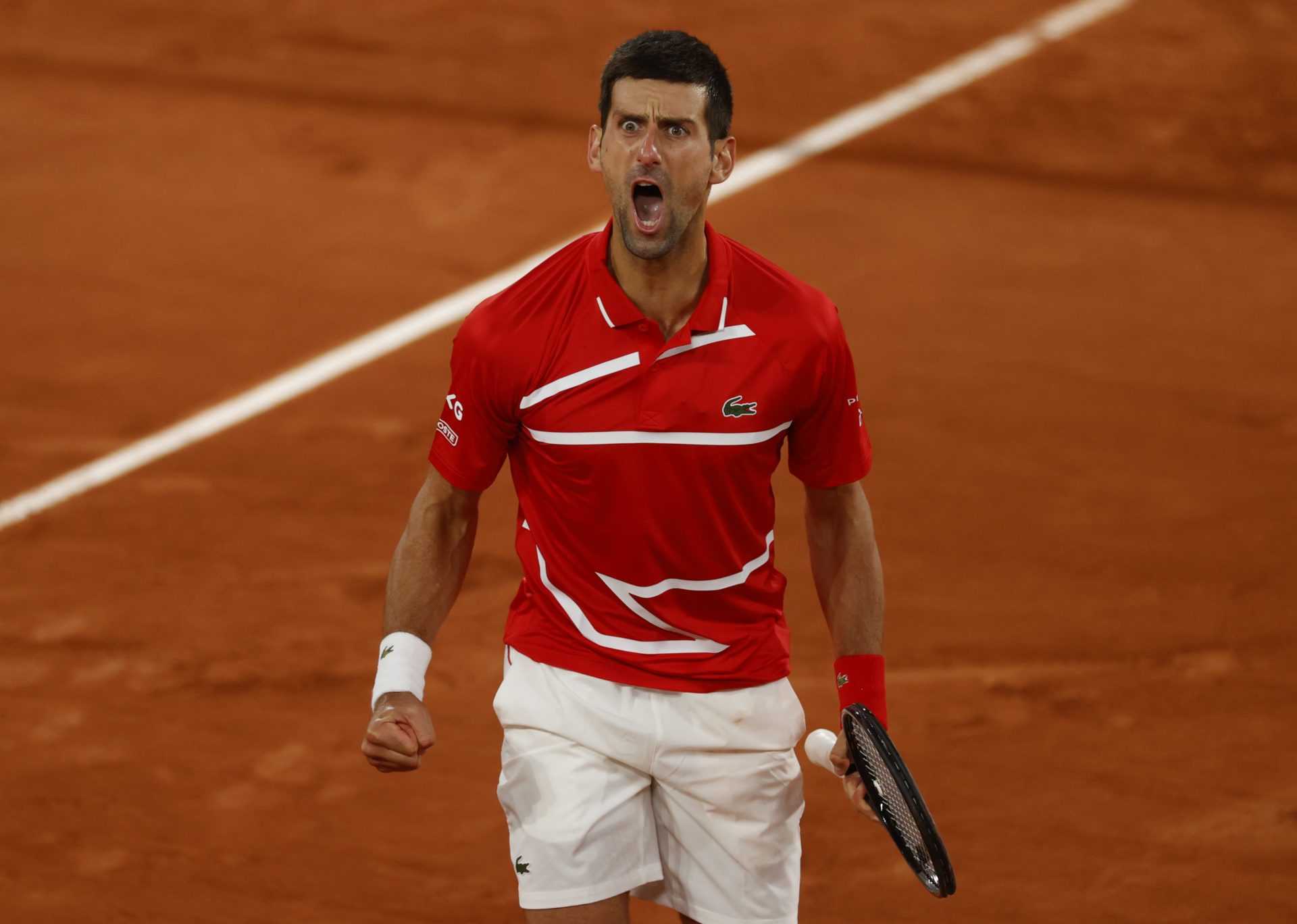 Novak Djokovic à Roland-Garros 2020