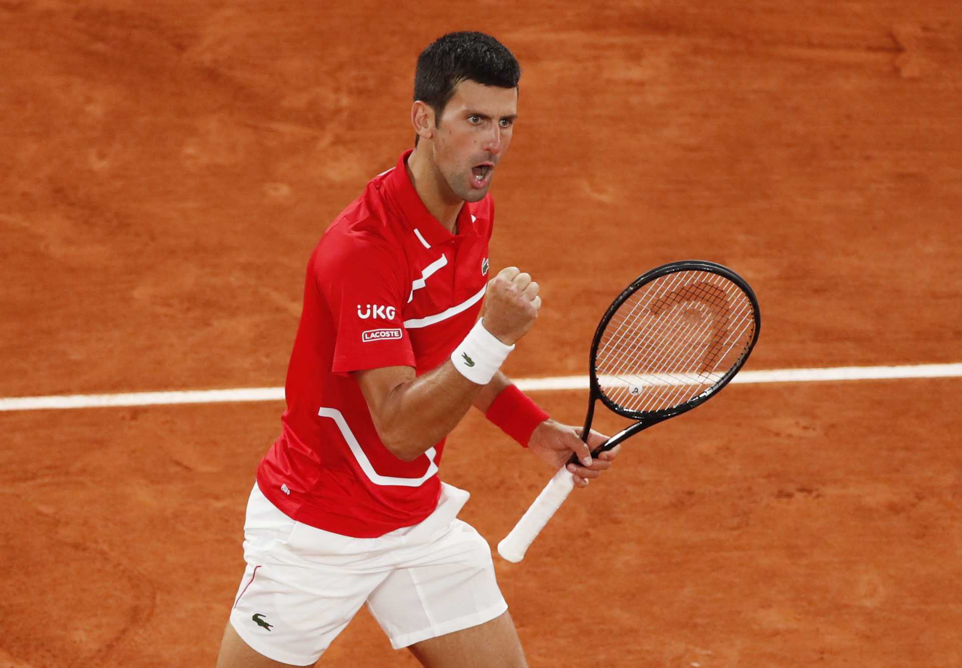 Novak Djokovic à Roland-Garros