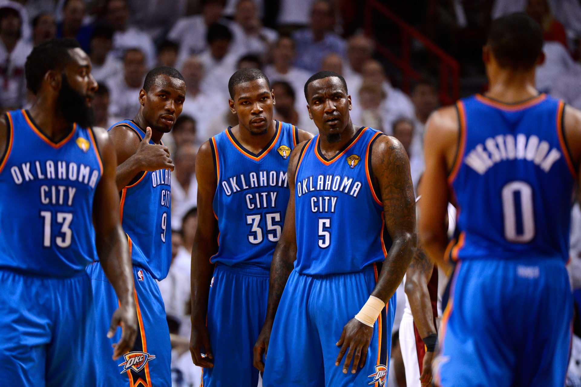 Oklahoma City Thunder 2012 NBA Finals Core - Où sont-ils maintenant?