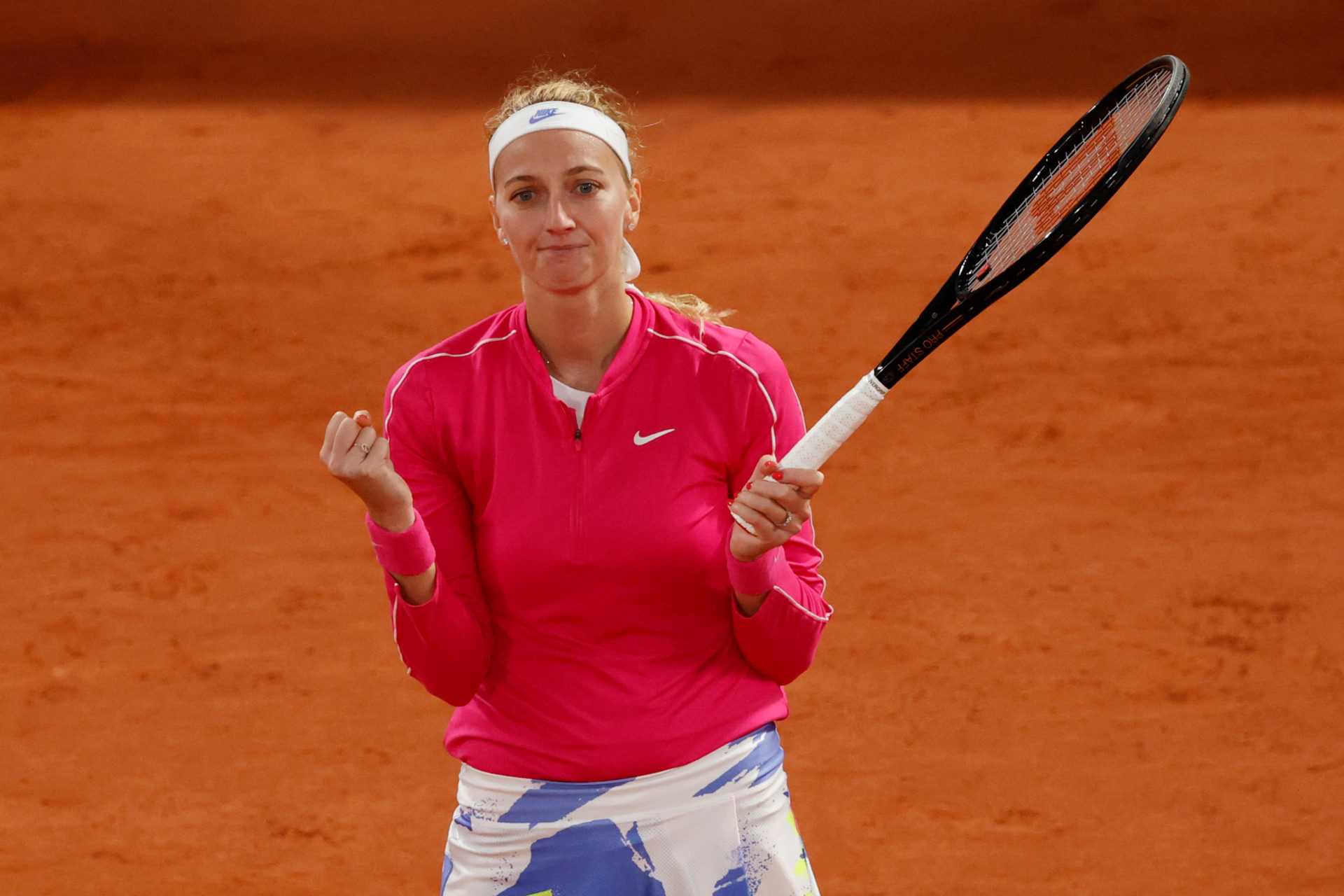 Petra Kvitova devient émotionnelle après avoir atteint les quarts de finale de Roland-Garros 2020