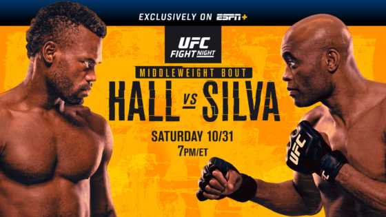 UFC Fight Night: Hall vs Silva - Quand et où regarder