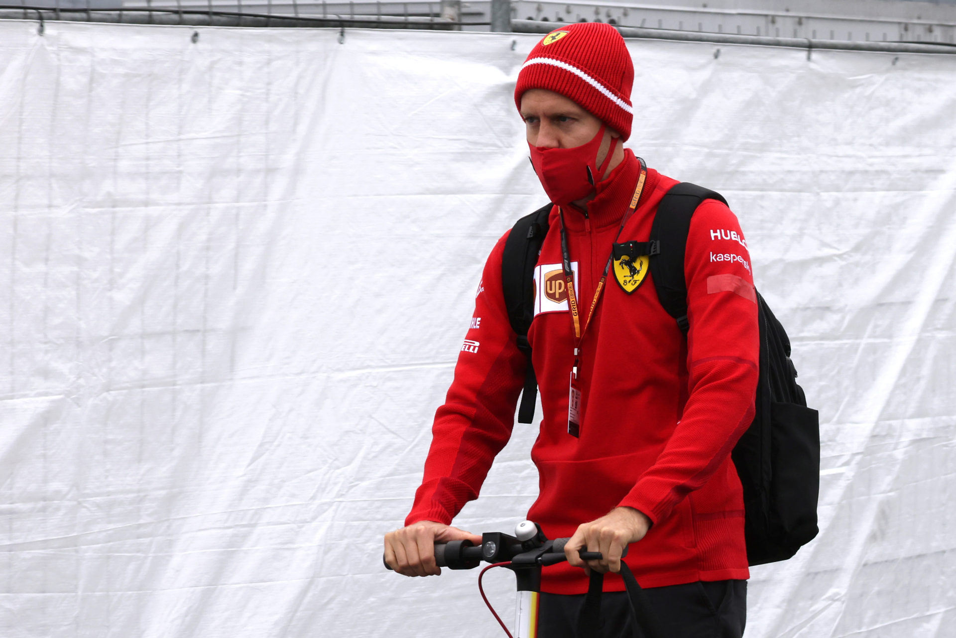 Sebastian Vettel sur le circuit du Nürburgring