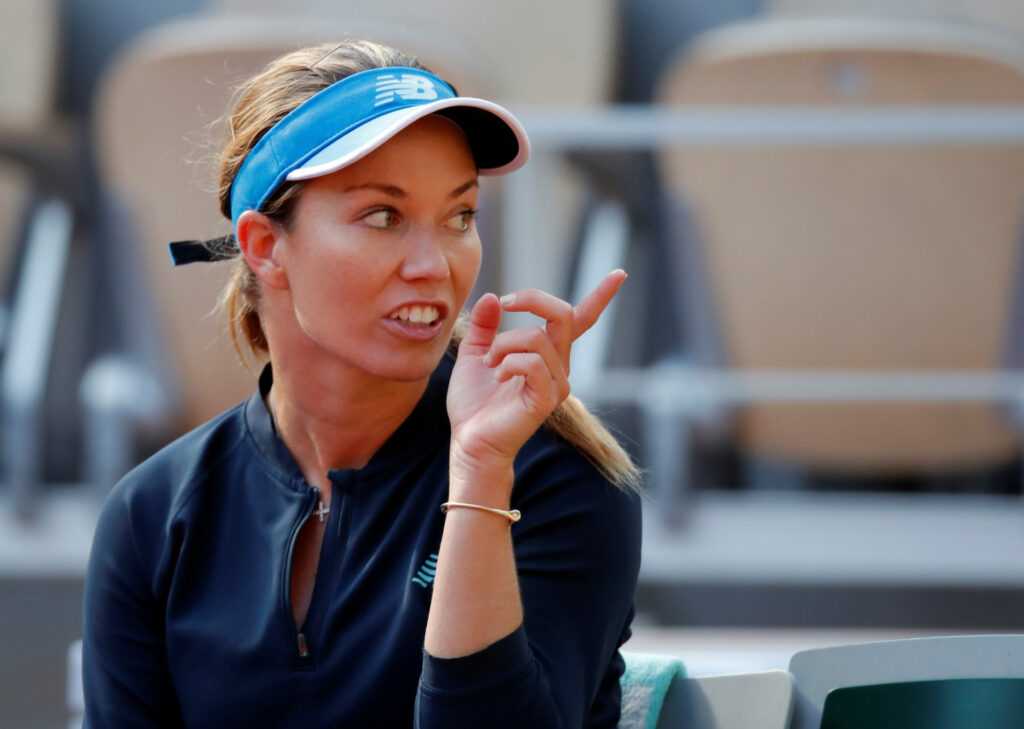 «Je suis distraite»: Danielle Collins crie à son petit ami lors des quarts de finale de Roland-Garros 2020