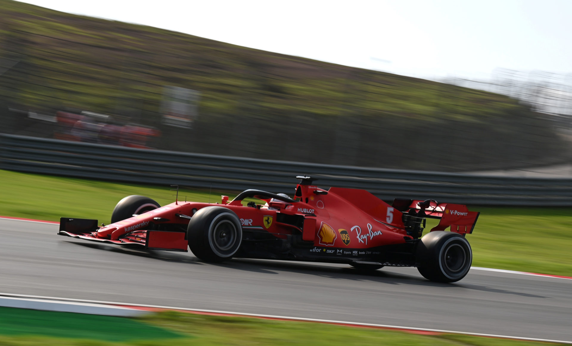 Sebastian Vettel de F1- Ferrari lors du FP1 au Grand Prix de Turquie 2020