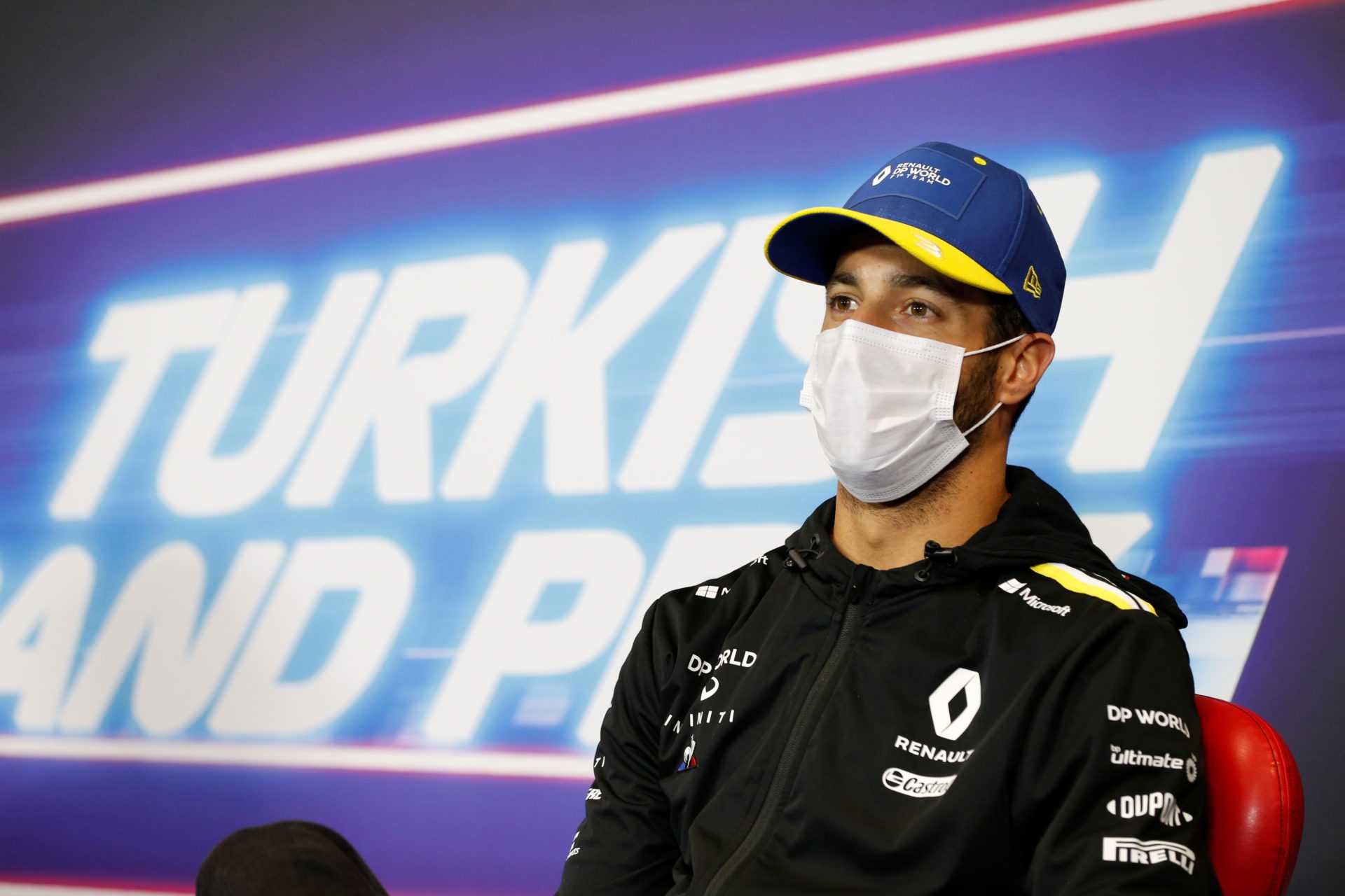 Daniel Ricciardo répond aux questions avant le Grand Prix de Turquie