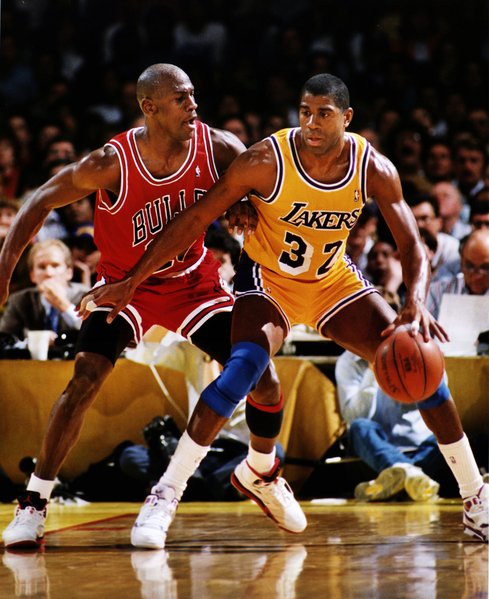 Michael Jordan et Magic Johnson
