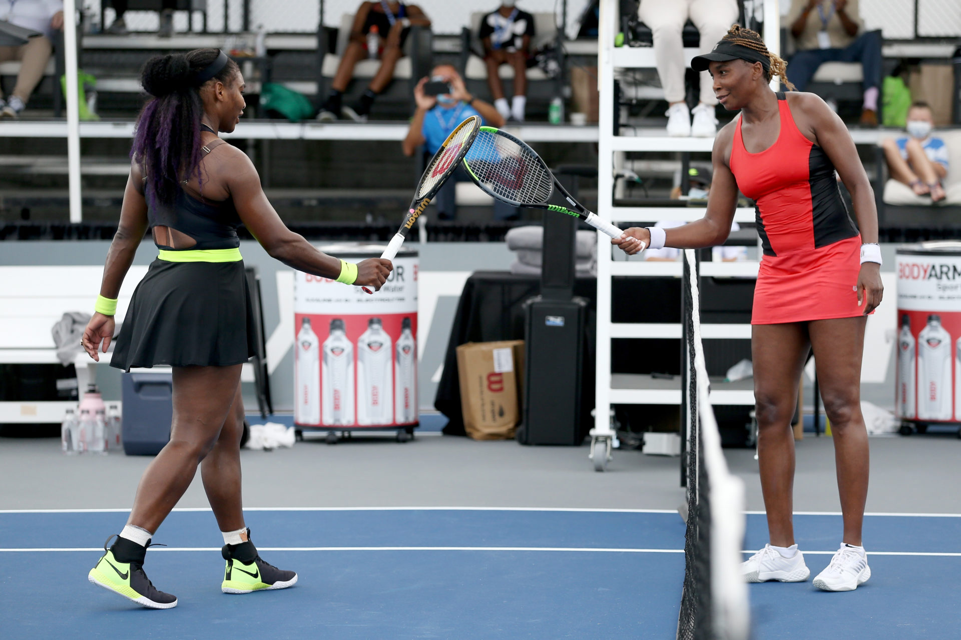 Serena Williams et Venus Williams au Top Seed Open