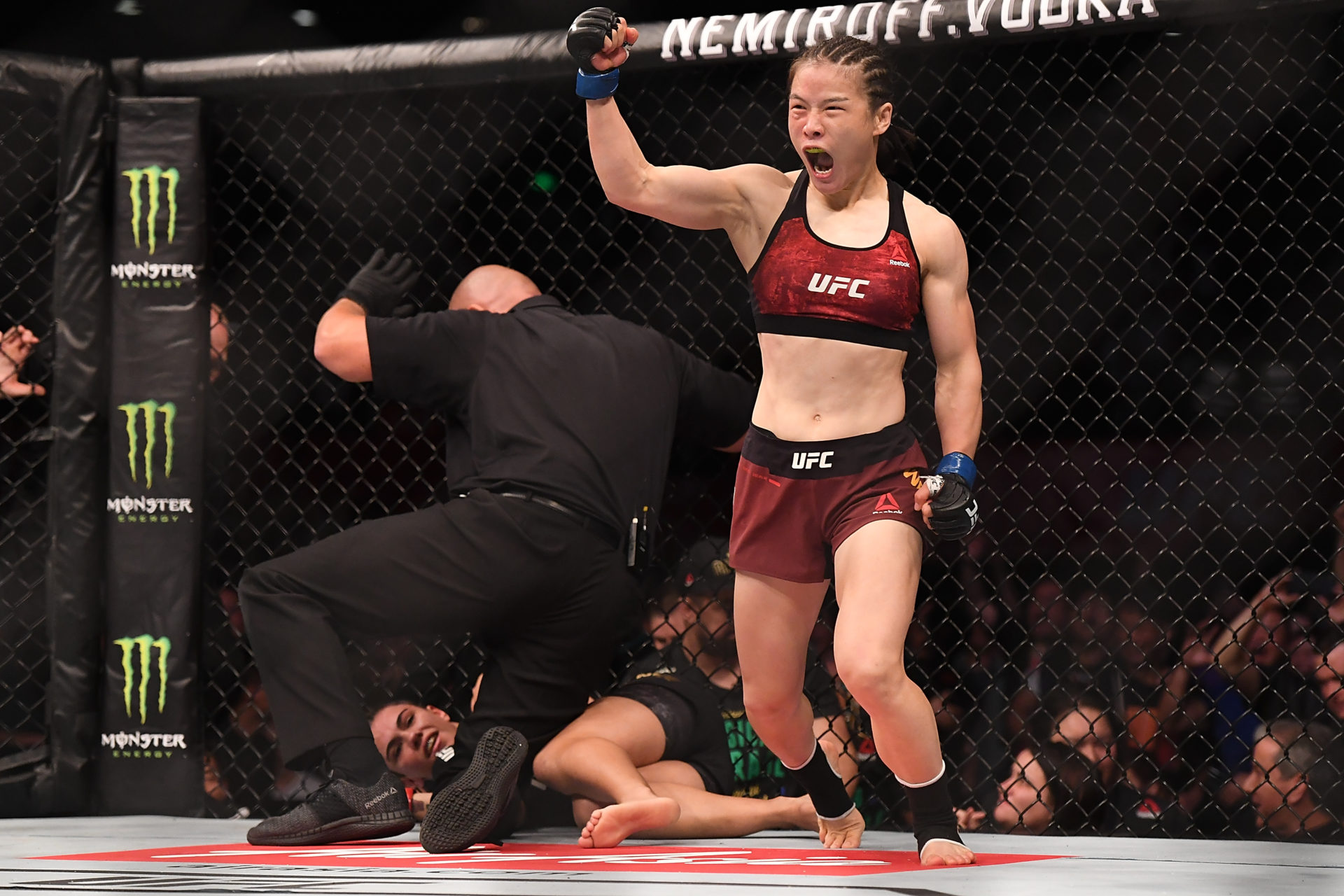 Weili Zhang assomme Jessica Andrade