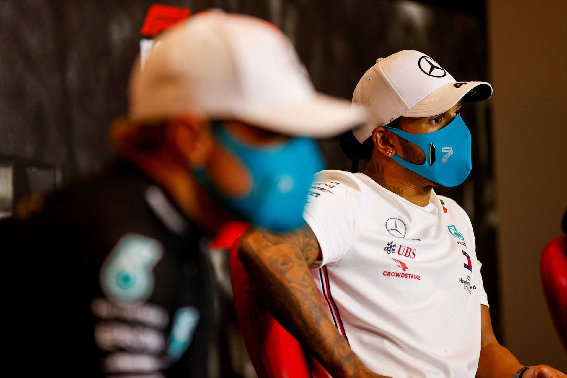 Lewis Hamilton réagit à une vidéo amusante sur la misère du week-end de course de Bottas à la traîne