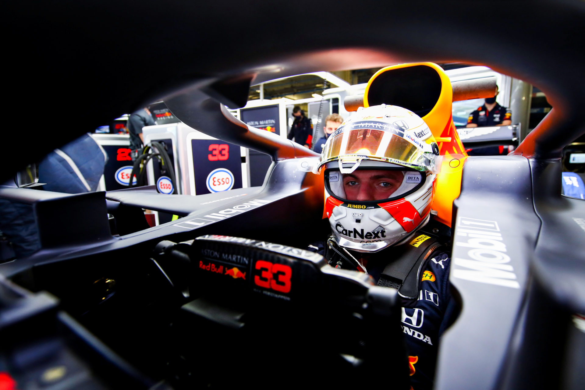 Formule 1, F1-Max Verstappen racing dans la voiture no. 33 ans, Red Bull Racing