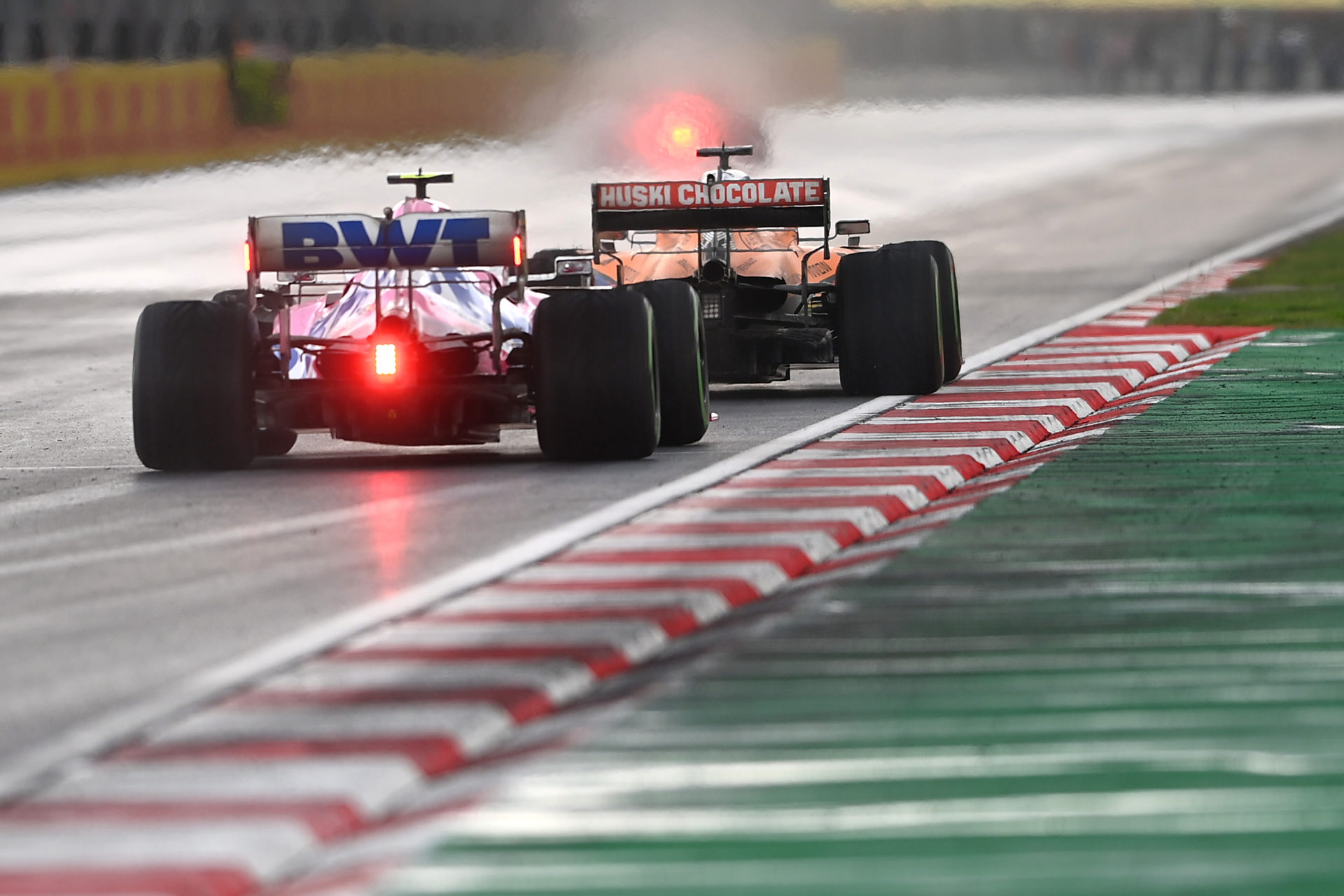 Racing Point et Mclaren s'affrontent au Grand Prix de Turquie 2020