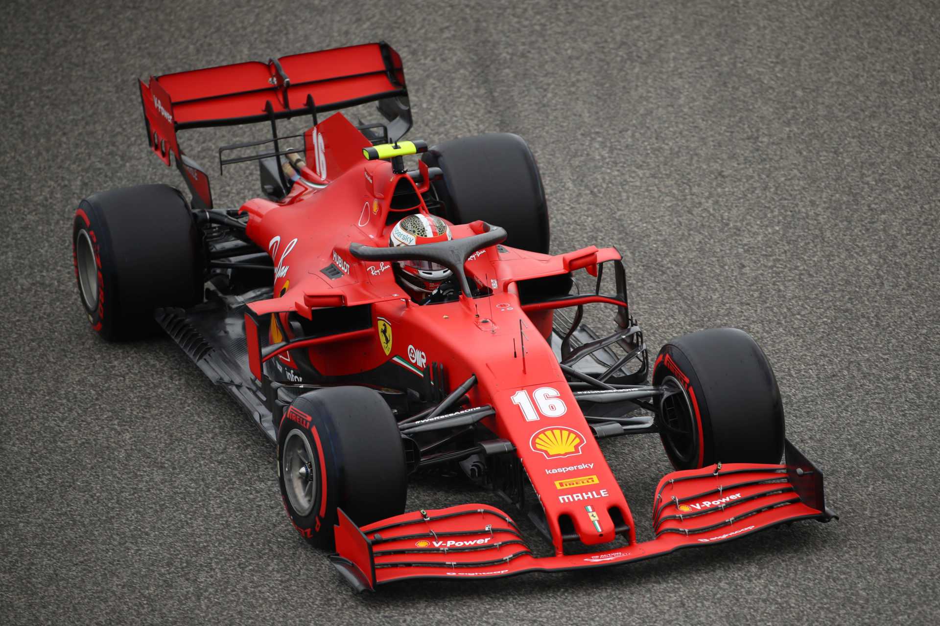 Pilote Ferrari Charles Leclerc Grand Prix de Bahreïn