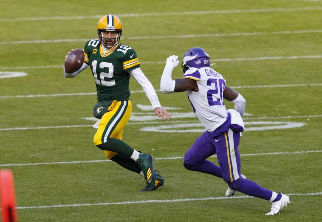 «Comment ça se passe?» – Le quart-arrière des Packers, Aaron Rodgers, mécontent de l’arbitrage de la NFL