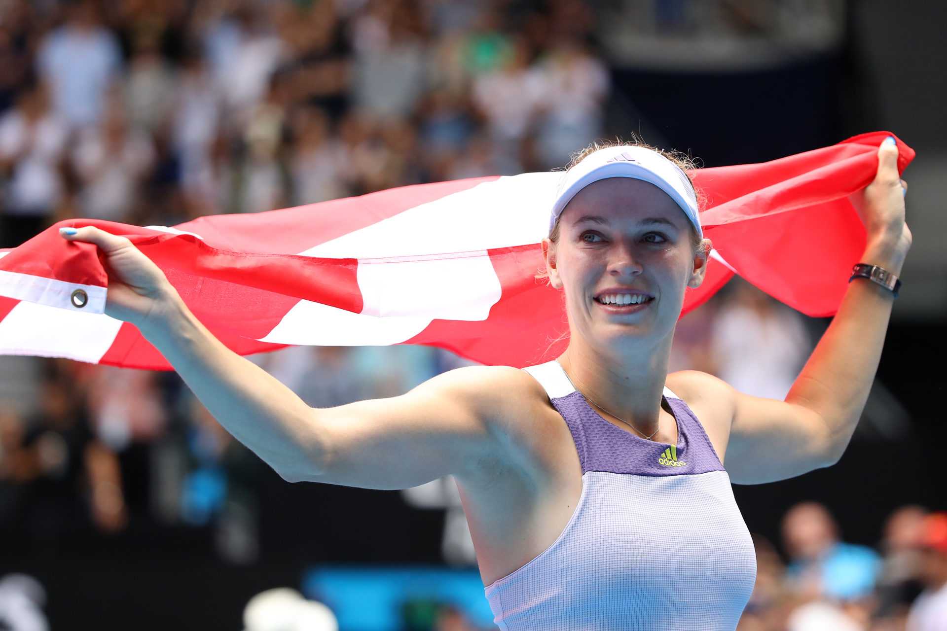 «Ne jamais dire jamais»: Caroline Wozniacki fait allusion à un possible retour au tennis