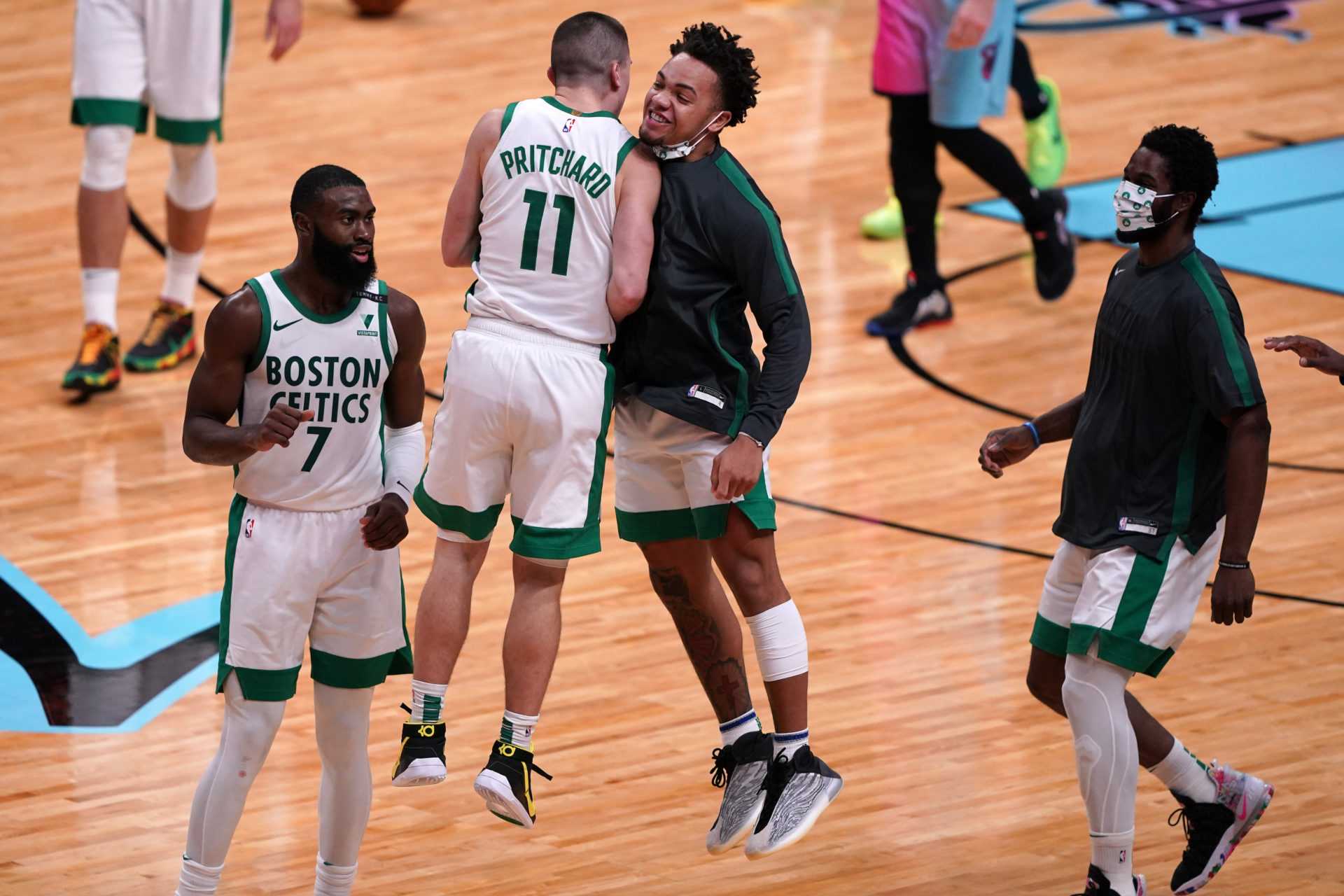 L'ancien champion de la NBA fait l'éloge de la recrue des Celtics;  Le veut dans les conversations ROTY