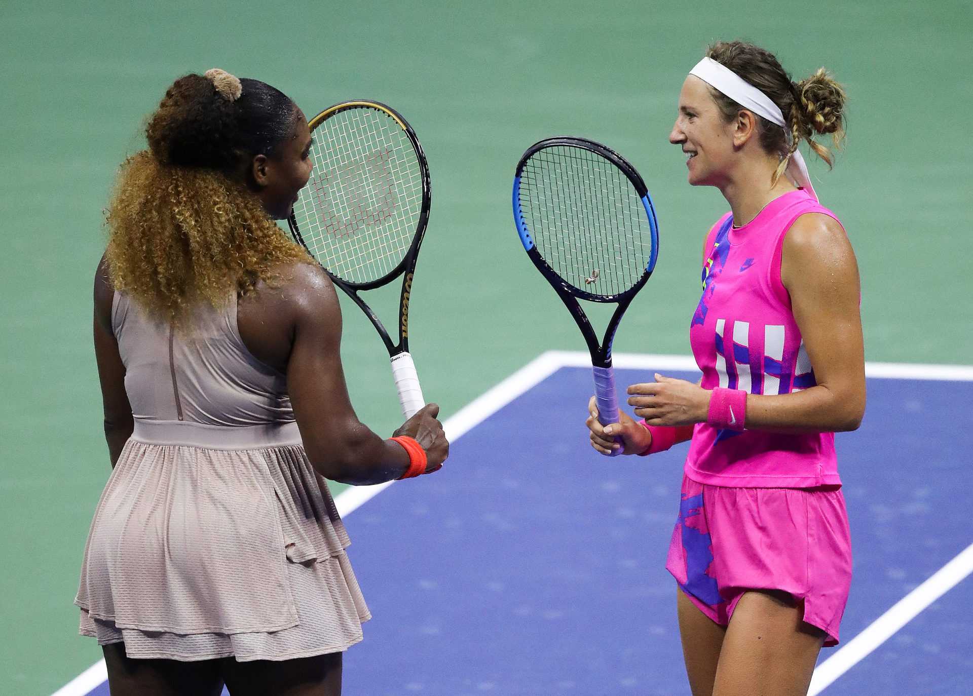 REGARDER: Quand Serena Williams et Victoria Azarenka jouaient au tennis gaucher