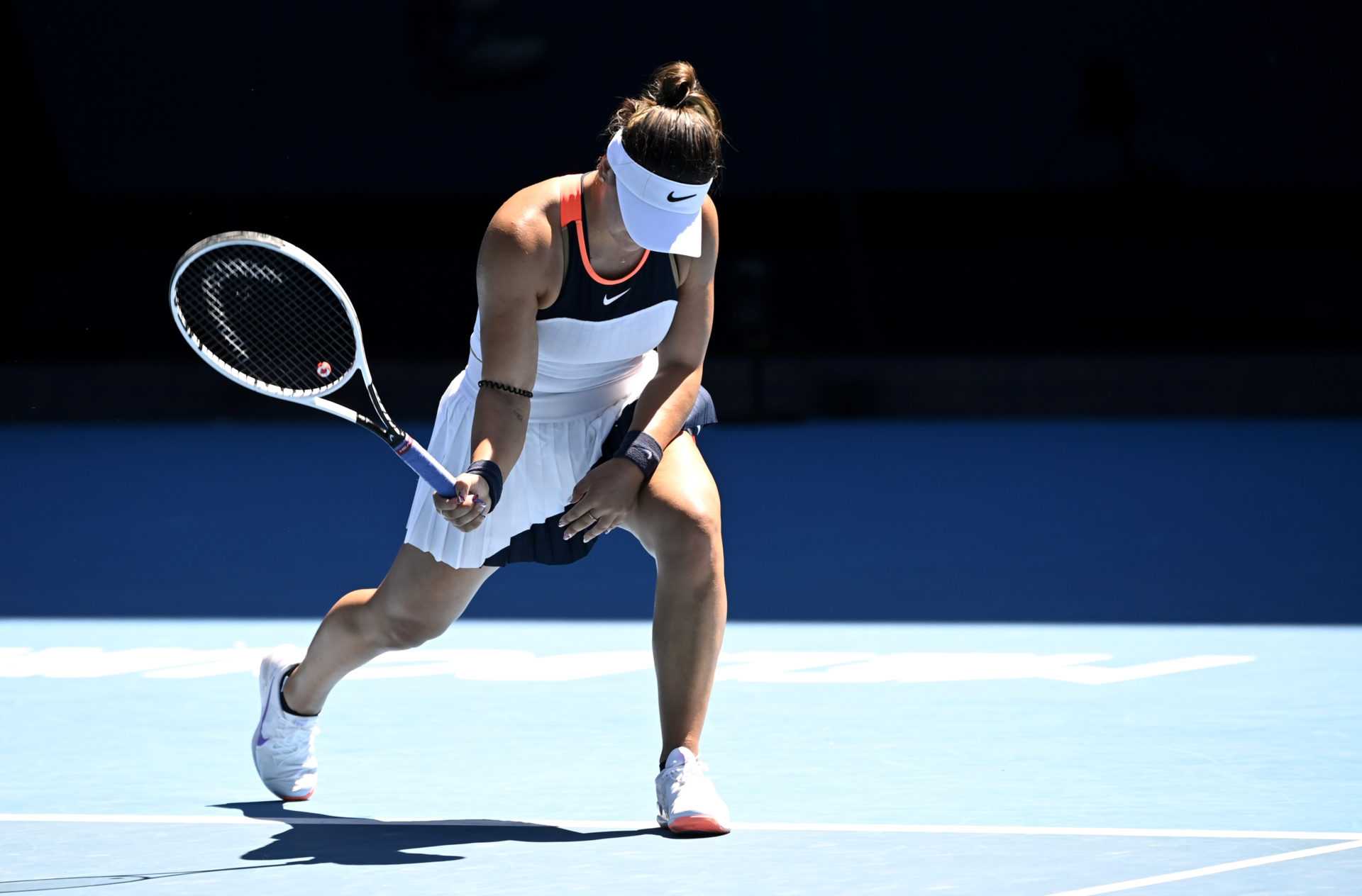 Les blessures continuent pour Bianca Andreescu après la déception de l'Open d'Australie 2021