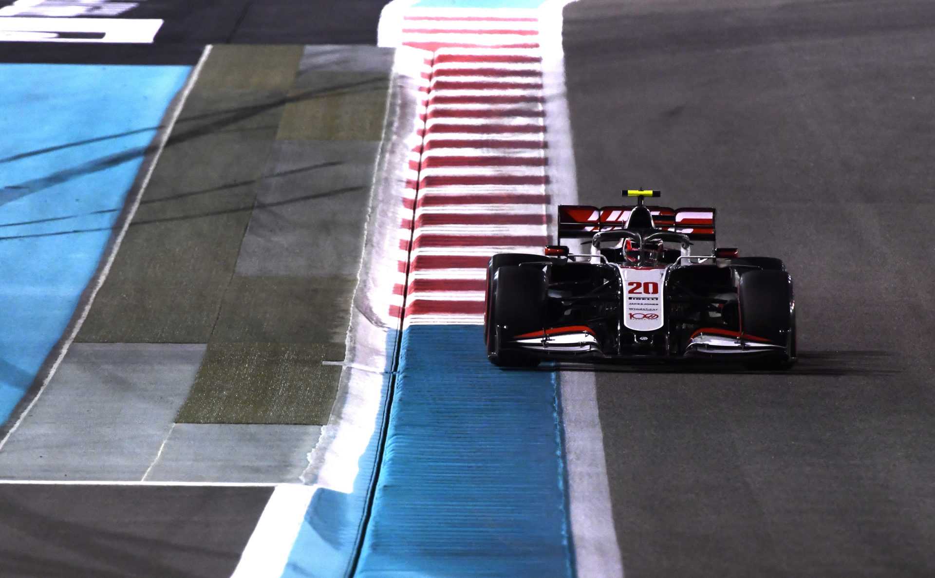Kevin Magnussen lors du GP d'Abu Dhabi 2020