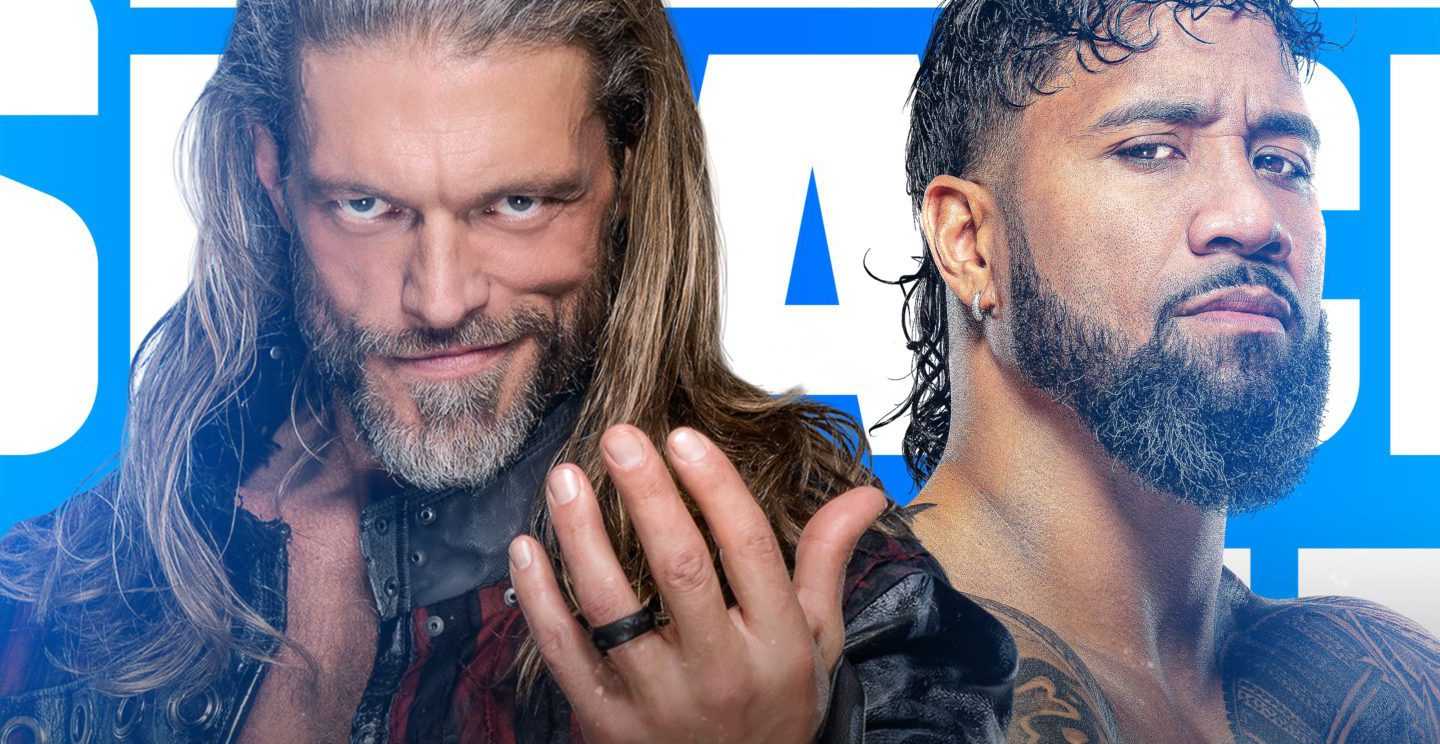 Edge partage une statistique intéressante sur le match à venir contre Jey Uso sur WWE SmackDown