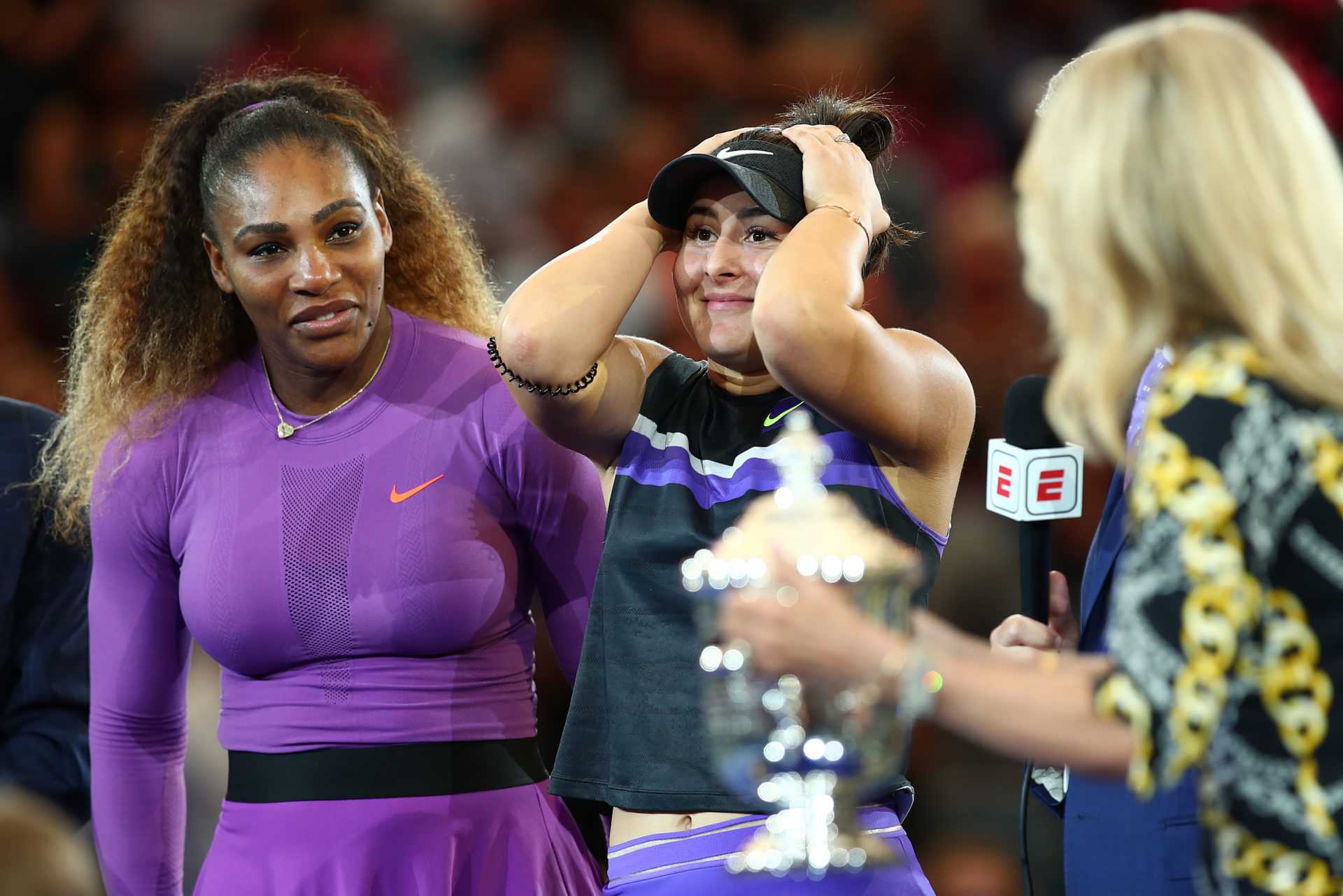 Serena Williams et Bianca Andreescu - US Open 2019