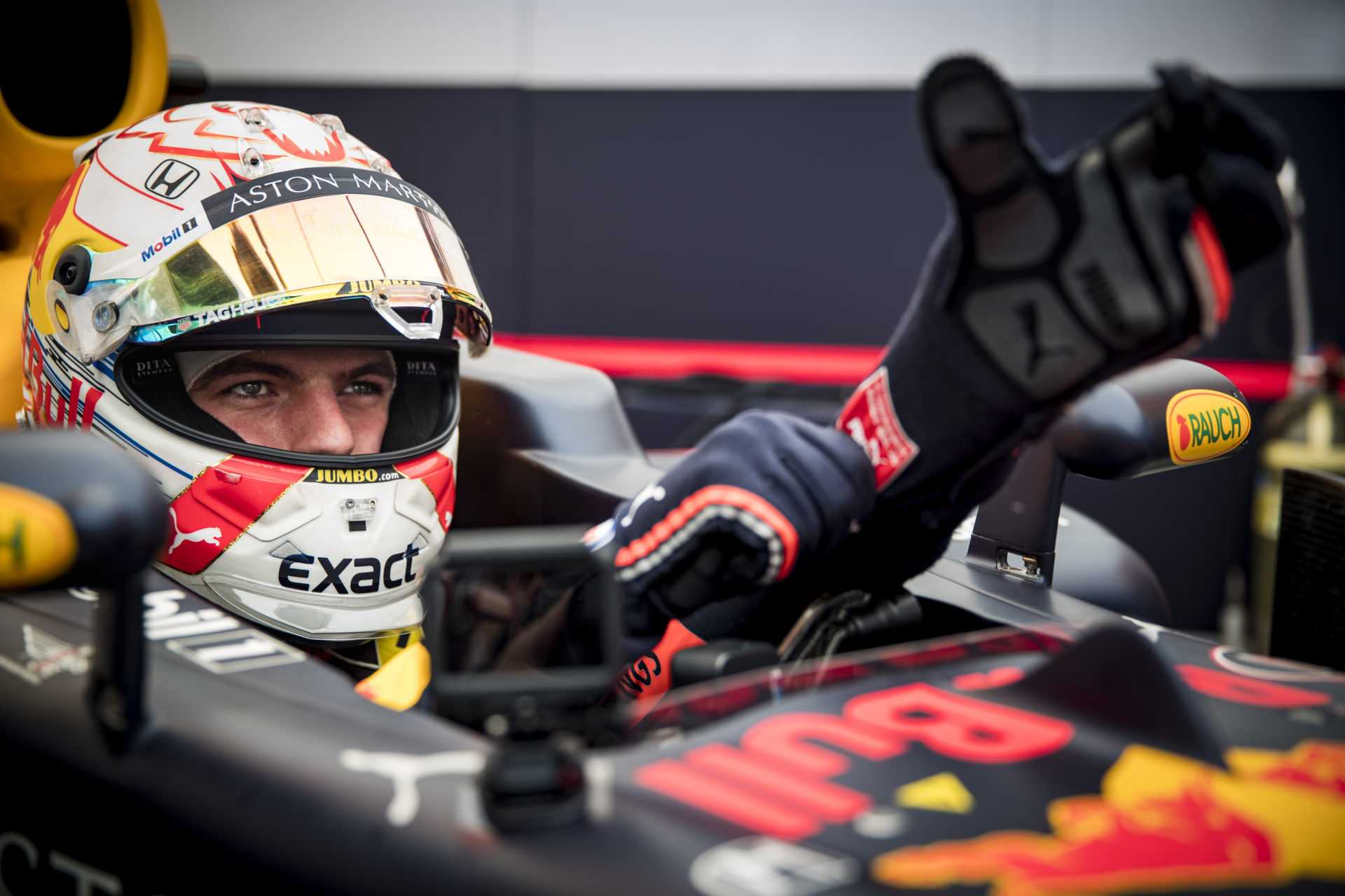 Max Verstappen lors du GP d'Autriche