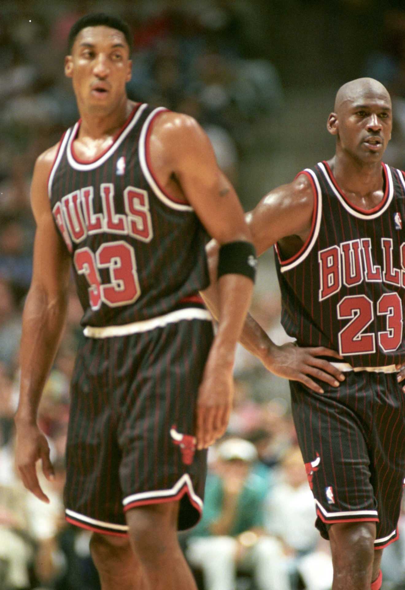 Michael Jordan et Scottie Pippen